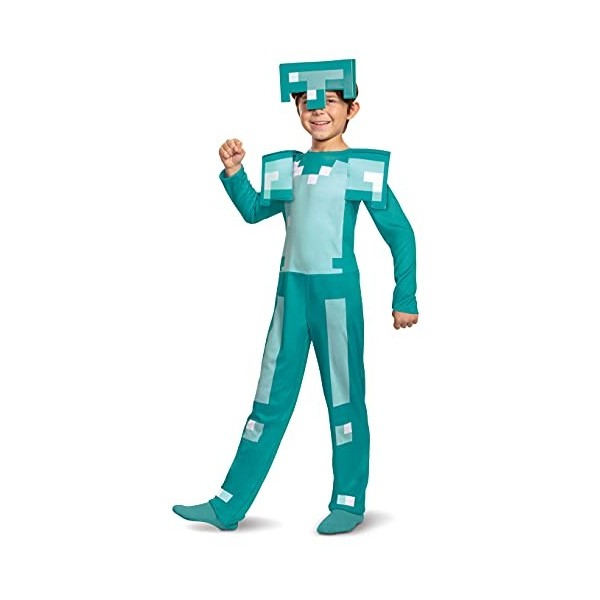 Minecraft Creeper Déguisement Classique Caractère du Jeu Vidéo Tenues Pour Garçons - Petit