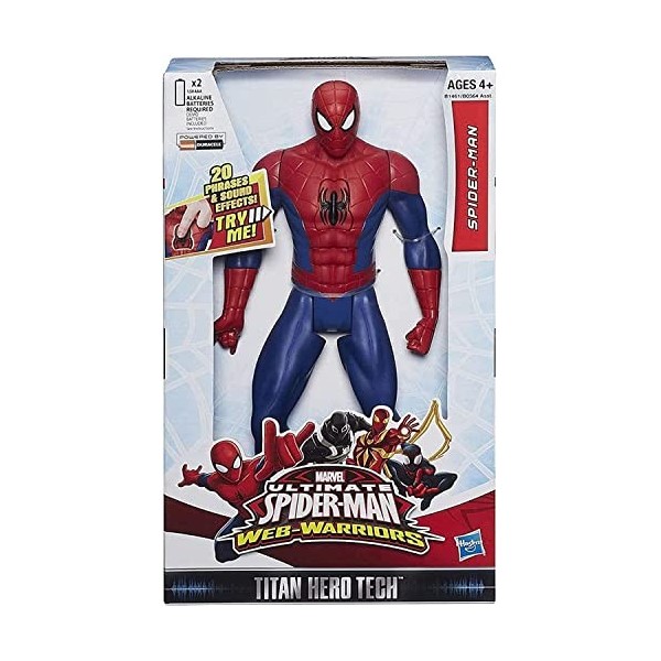 Marvel Ultime Spiderman Titan Hero Tech 12 pouces Parler Figure