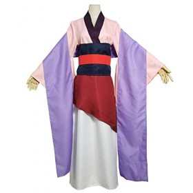 JOHLCR Anime Cosplay Vêtements Mulan Costumes Unisexe Adulte Carnaval Mardi Gras Party Dress Up Convient pour Les Jeux De Scè