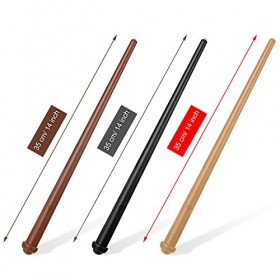 Skylety 3 Pièces Baguettes Lumineuses Jouet Lumineux et Sonore Baguette de Magicien, Baguette Éclairante Baguette Fée Mur dh