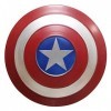 SPOTOR Bouclier Captain America Métal Accessoires de Film 1: 1 Jouets Interactifs Parent-Enfant Cosplay Jouets pour Enfants d