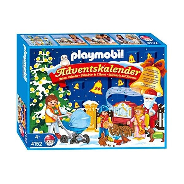 Playmobil - 4152 - Noël - Calendrier avent Jeux de neige