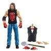 WWE WrestleMania Collection Élite Figurine articulée de catch AJ Styles en tenue de combat, visage réaliste et mains intercha