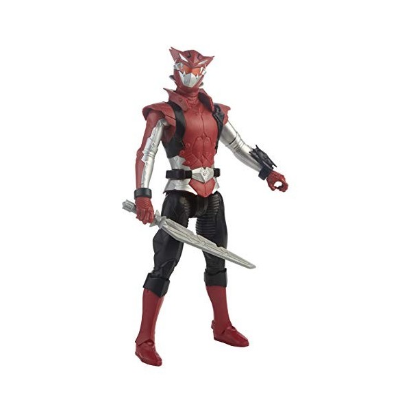 Power Rangers Beast Morphers – Figurine du Ranger Rouge - 30 cm - Jouet