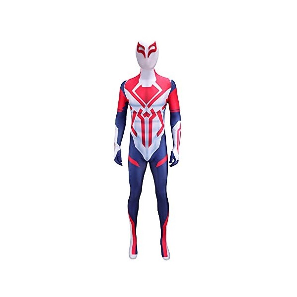 MYYLY Cosplay 2099 Costume Enfant Adulte Jeu Personnage Combinaison Enfant Halloween Body Spandex Lycra Déguisé Onesies Unise