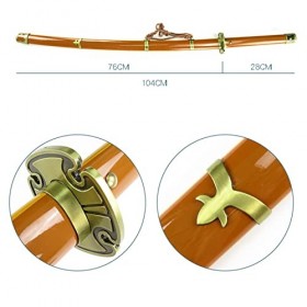 YAO TIAN Samurai Sword Katana En Bois Pour Kendo Swordsmanship Training Anime Swords Accessoires de Jeu de Rôle/Laque Pilule 
