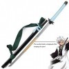 BLEACH Hitsugaya Toushirou Cosplay Katanas Lame épée Arme Prop Anime Ninja épée Jouets Accessoires éPéE en bois ModèLe en boi