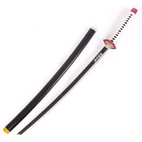 SOVOQUE 78Cm Tomioka Katana Wood Prop Samurai Sword Jouet Pour Les Amateurs DAnime Slayer Cosplay Halloween Accessoires