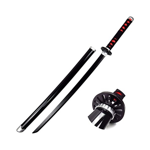 Cosplay Katanas en Bois Samouraï Lame Formation Épée Pratique Machette Couteau Cos Animation Performance Accessoires Jouet po