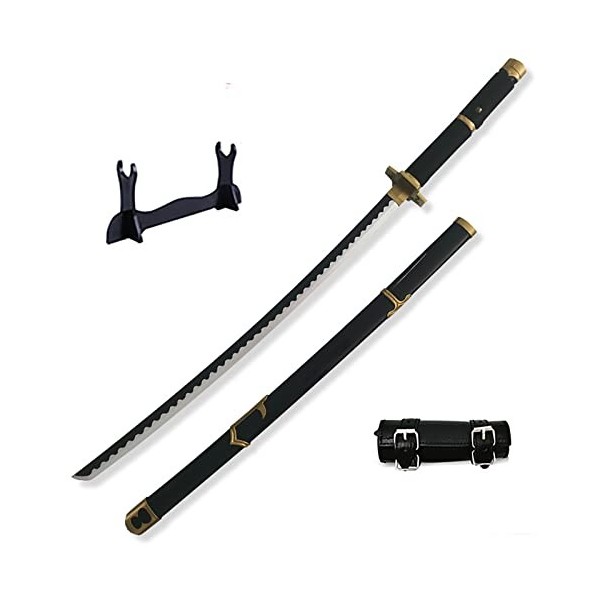 zwayuoth Accessoires dhalloween Arme Cosplay épée Japonais Anime Bois Samouraï épée Anime Fans épée Spéciale Portant Support