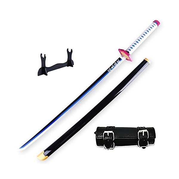 zwayuoth Accessoires dhalloween Arme Cosplay épée Japonais Anime Bois Samouraï épée Anime Fans épée Spéciale Portant Support