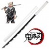 Uvency Pu Mousse Samouraï Épée Japonais Katana Démon Tueur Lame Arme Jouet Jeu de Rôle Accessoires Pour Les Fans DAnime Jour