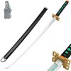 HASMI Tokitou Muichirou Cosplay Katanas Lame Démon Slayer Anime Épée En Bois, 76 Cm/104 Cm Modèle DArme Pour Couteau Jouet, 