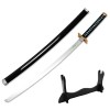 XFAK Katana Épée De Samouraï en Bois Anime Demon Slayer Katana Cosplay Tokitou Muichirou Jouet Épée pour Enfants Les Amoureux