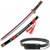 Katana Demon Cosplay Sabre Japonais,102 Cm Katana En Bois Armes Et Collection Daccessoires Lame Bambou Danime Pour Les Fans