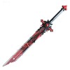 z&dw Genshin Impact Cosplay Wooden Katanas Lame épée Arme Prop Anime Ninja épée Jouets Accessoires éPéE en PU ModèLe Les Bras
