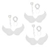 ibasenice 4 Ensembles Halloween Costume Halloween Accessoires Fille Vêtements Aile DAnge Pour La Partie Ailes DAnge Et Enfa