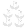 ibasenice 4 Ensembles Halloween Costume Halloween Accessoires Fille Vêtements Aile DAnge Pour La Partie Ailes DAnge Et Enfa