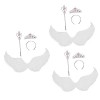ibasenice 4 Ensembles Halloween Costume Halloween Accessoires Fille Vêtements Aile DAnge Pour La Partie Ailes DAnge Et Enfa