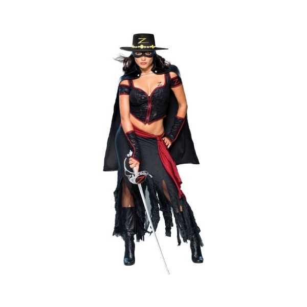 Rubies - Zorro - Costume Déguisement Adulte Sexy Lady - Taille XS- I-888655XS