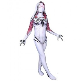 DETMOL Déguisement Costume Spiderman Garçons Super-héros, Unisexe Adultes des Gamins Déguisements Combinaison Le Maillot De C