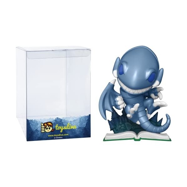 Blue Eyes Toon Dragon : P o p ! Lot de figurines en vinyle avec 1 protecteur graphique compatible « ToysDiva » 1062 - 57648 