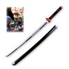 YPDHUA Épée de Katana Japonais En Bois Avec Fourreau Et Tsuba 29.5 / 41Inches, Modèle DArme de Lame de Premium Slayer, Pour 