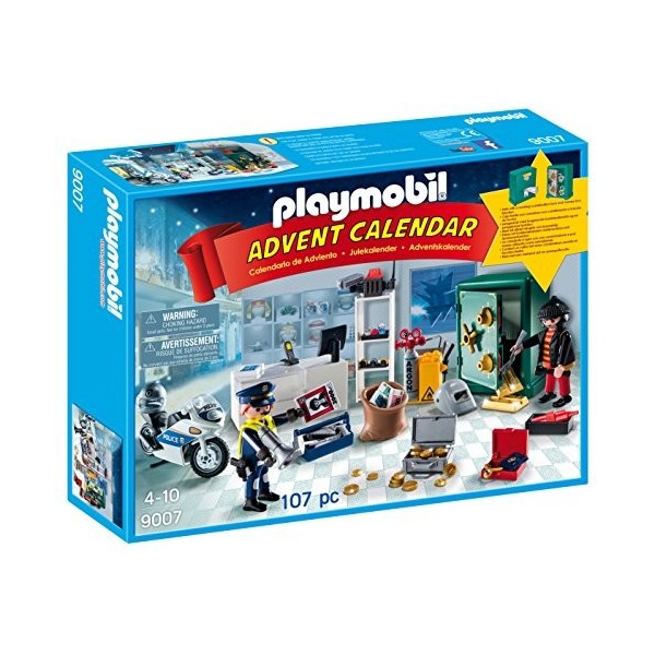 Playmobil 9007 Calendrier de lAvent Policier et cambrioleur 6 