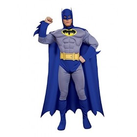 Rubies Costume officiel Batman Deluxe pour adulte - Taille S