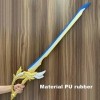 AGENCO Cadeau danniversaire De Samourai 102CM/40INCH Modèle De Arme Jeu Genshin Impact Accessoires De Cosplay Déguisement po