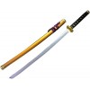 BEAGHTY Demon Slayer Cosplay Katanas Blade Sword Weapon, Accessoires darmes en Bois, Formation à lépée Kendo, Accessoires d