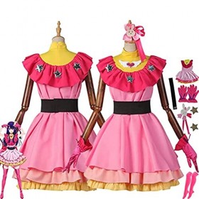 LCARY Déguisement Oshi No Ko Cosplay,Hoshino Ai Robe Uniforme Cosplay Vêtements pour Filles,Hoshino Ai Tenue Kimono Uniforme,