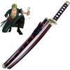 YOGZHRR Épées À La Main Samurai Avec Gaine, Katana Anime Anime Ninja Blade Accession DAccessoire de Cosplay/Red