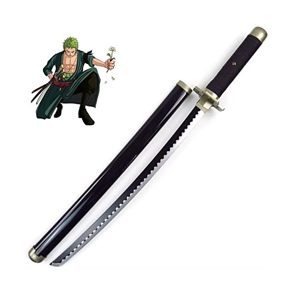 YOGZHRR Épées À La Main Samurai Avec Gaine, Katana Anime Anime Ninja Blade Accession DAccessoire de Cosplay/Red