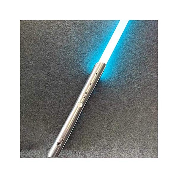 sookin MéTal PoignéE Sabre Laser Electronique Star Wars Monochrome 4 Couleurs avec Effets Sonores Sabre Laser Jouet Accessoir