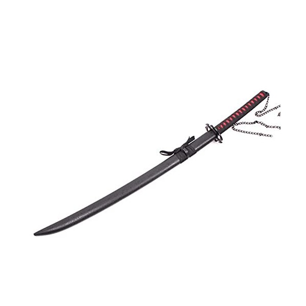 ZJIEX Cosplay Ichigo Kurosaki Épée De Samouraï Jouets Épée en Bois 104cm Katana Japonais Accessoires dhalloween Fait À La Ma