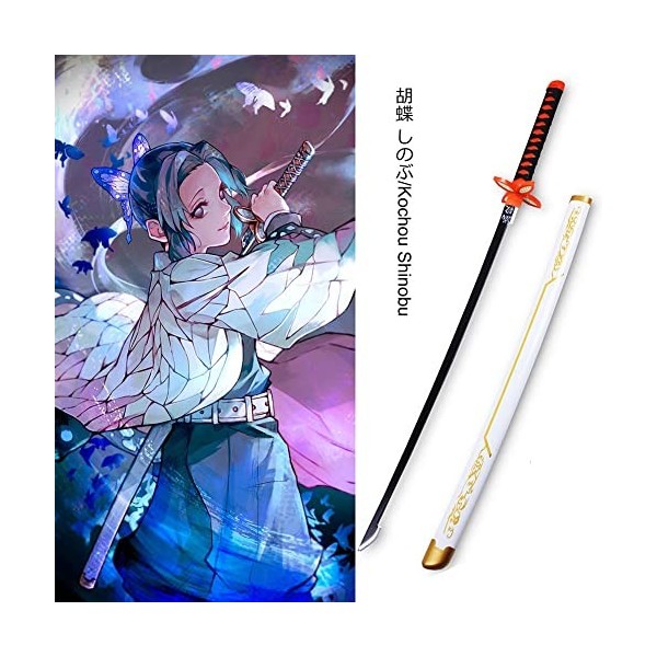 CClz Couteau Sword En Bois de Bois Arme En Bambou Lame Katana Samurai Épée Pour Halloween Habille Des Accessoires Pour Enfant