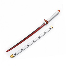CClz Couteau Woodenkife Sword Arme Premium Samurai Ninja Sword Avec Fourreau, Katana Sword Arme Accessoires Anime Ninja Sword
