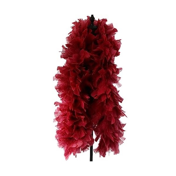 QUALITY COTTON HOUSE Plumes de Boas en Cuir Fulffy de 200 grammes for la décoration daccessoires dartisanat Boas Frather C