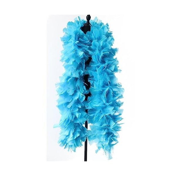 QUALITY COTTON HOUSE Plumes de Boas en Cuir Fulffy de 200 grammes for la décoration daccessoires dartisanat Boas Frather C