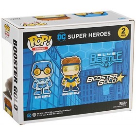 Pop Booster Gold & Blue Beetle Vinyl Figure 2 Pack