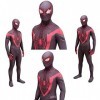 Cosplay Spiderman Combinaison Vêtements Garçon Miles Morales Fans Cinéma Collants Costume Adulte Enfants Halloween Onesies Av