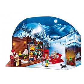 Playmobil - 4161 - Jeu de construction - Calendrier de lAvent "Atelier du Père Noël"