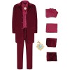 Foanja Déguisement Renfield Dracula Enfant Adulte Cosplay Vampire Prince David Veste Gilet Chemise Pantalon et Accessoires 5 