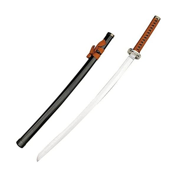 KPTKP Épée en Bois Rurouni Kenshin,Himura Kenshin,Couteau à Lame inversée,épée en Bois COS Animation Show Accessoires darmes