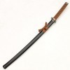 KPTKP Épée en Bois Rurouni Kenshin,Himura Kenshin,Couteau à Lame inversée,épée en Bois COS Animation Show Accessoires darmes