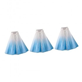 ibasenice 3 Pcs Enfants Maille Cape Robes Pour Filles Vêtements De Mode Filles Costumes Sequin Tulle Cape Princesse Cape À Ca
