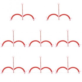 TOYANDONA 8 Ensembles DArc Rouge De Cupidon Et Jouet Cupidon Petit Accessoire De Costume Cupidon Et Accessoire DArc Décorat