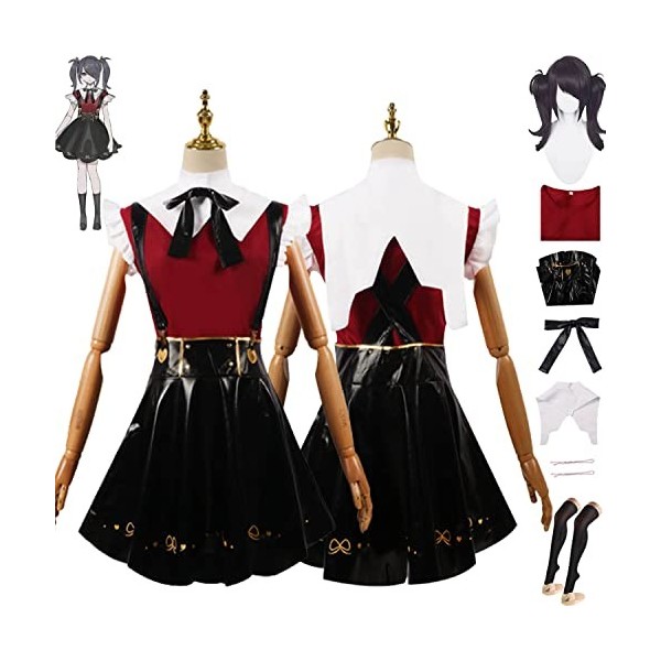 Tjmiaohao Needy Girl Overdose Ame-chan Cosplay Costume Outfit Jeu Personnage KAgel JK Uniforme Perruque Ensemble Complet Hall