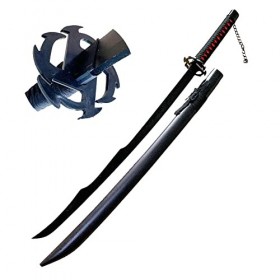 DEEGGHD Enfants Cosplay épée Jouet Kurosaki Ichigo Cosplay Katanas Lame épée Arme Accessoires Anime Ninja épée Jouets, Objets